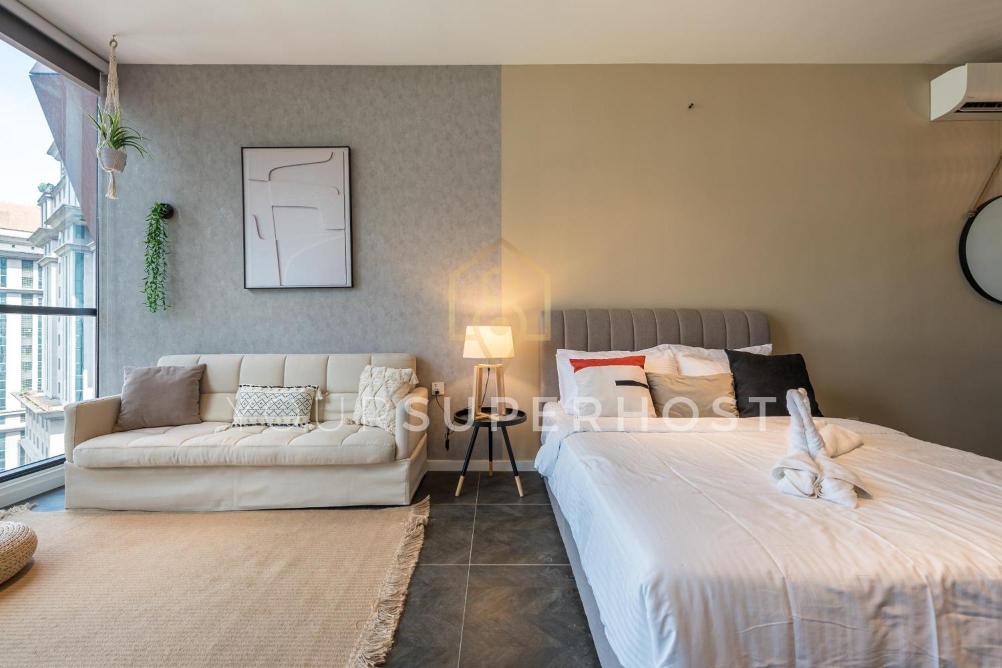 Scarletz Suites Near Klcc By Yoursuperhost Куала Лумпур Стая снимка
