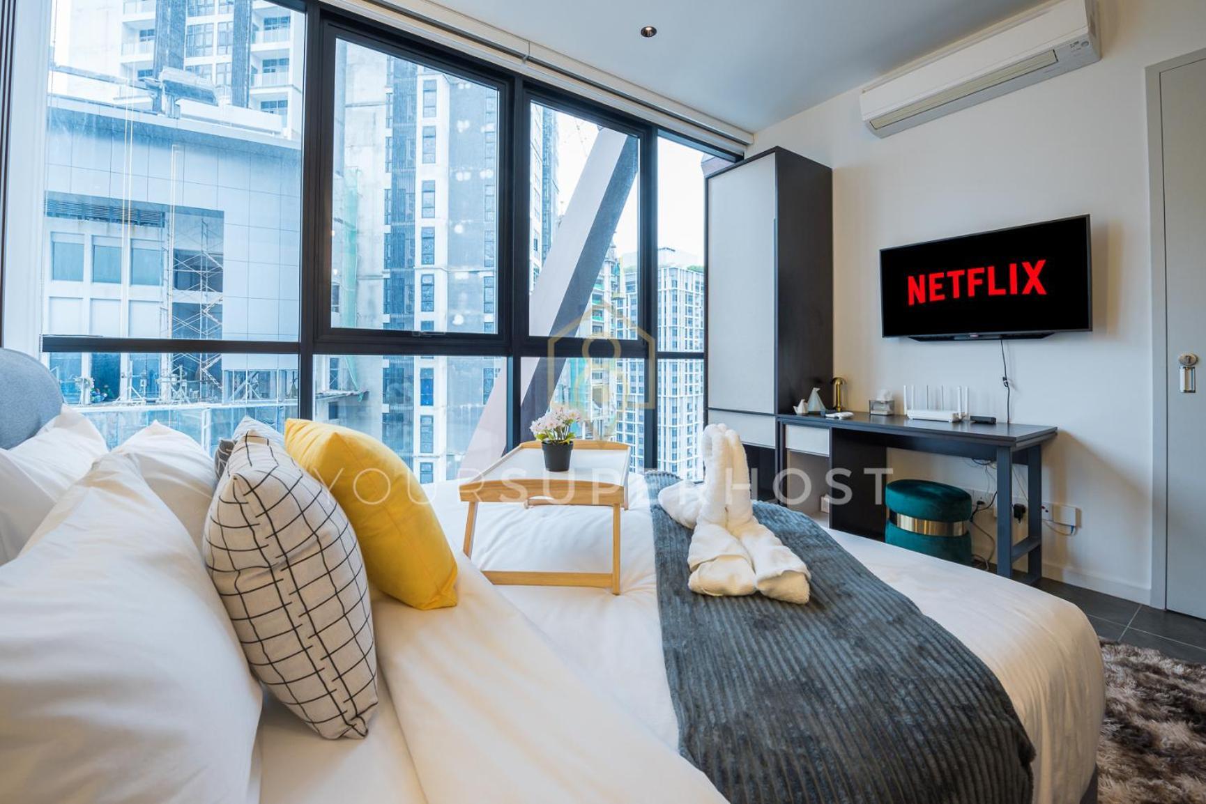 Scarletz Suites Near Klcc By Yoursuperhost Куала Лумпур Стая снимка
