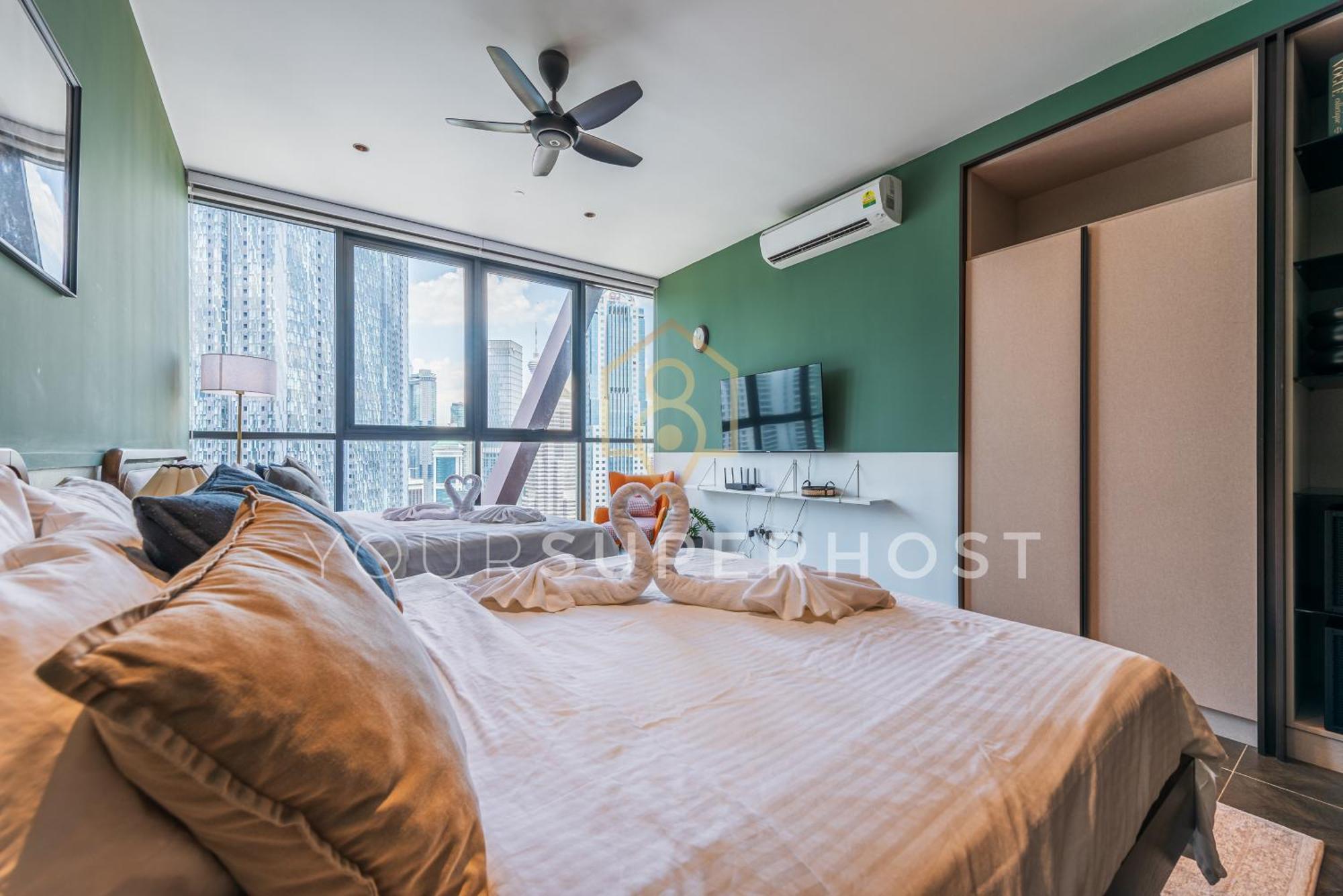Scarletz Suites Near Klcc By Yoursuperhost Куала Лумпур Стая снимка