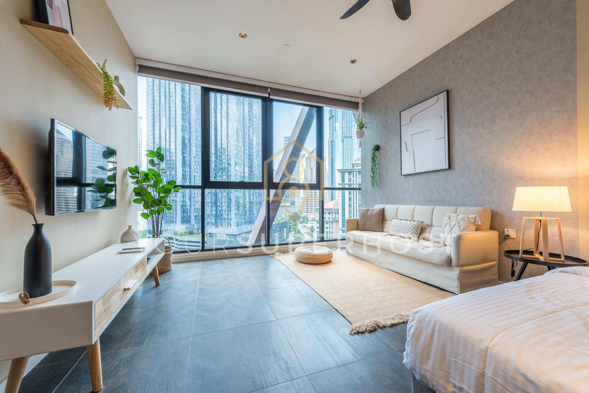 Scarletz Suites Near Klcc By Yoursuperhost Куала Лумпур Стая снимка