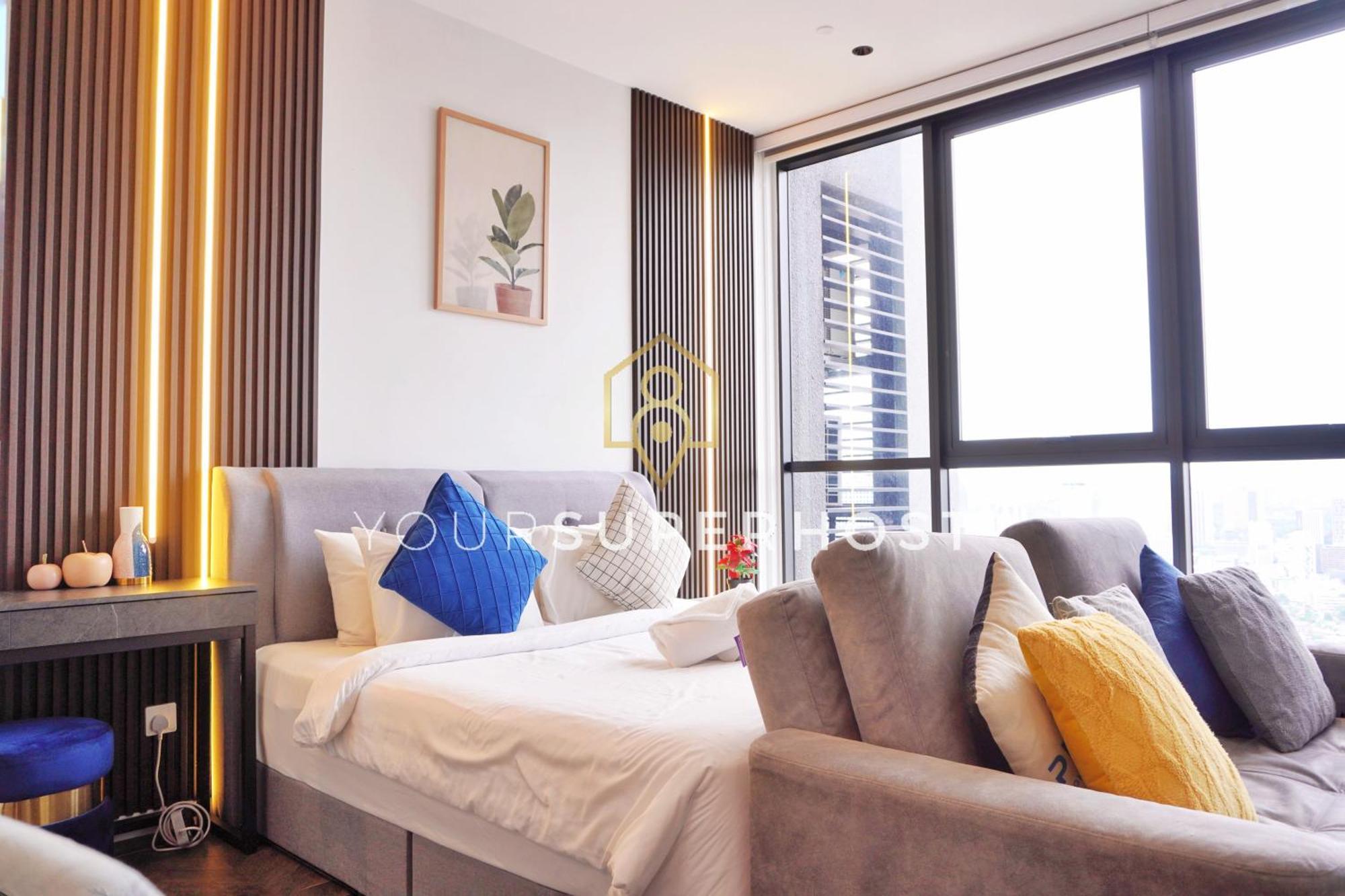 Scarletz Suites Near Klcc By Yoursuperhost Куала Лумпур Стая снимка
