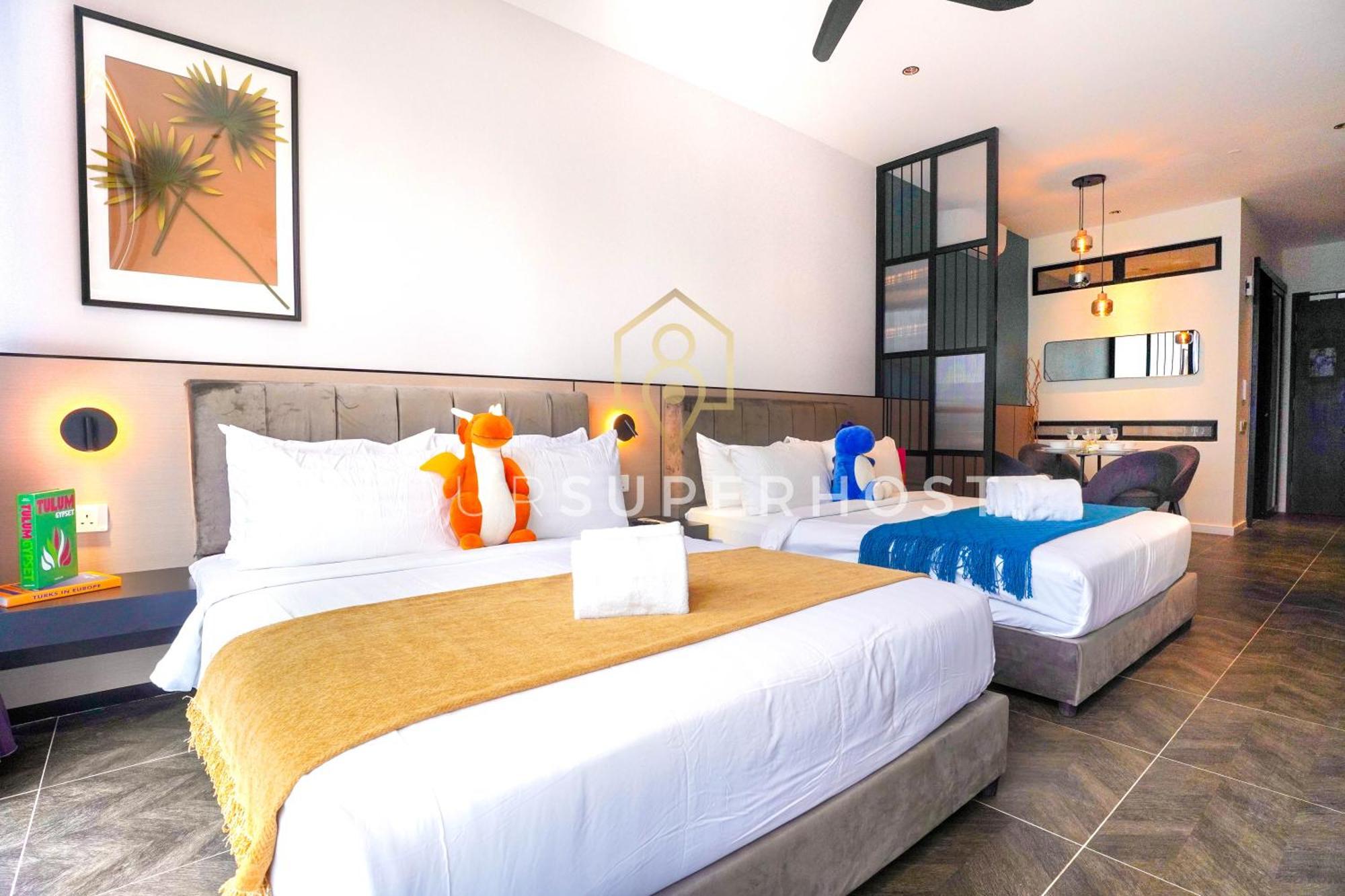 Scarletz Suites Near Klcc By Yoursuperhost Куала Лумпур Стая снимка