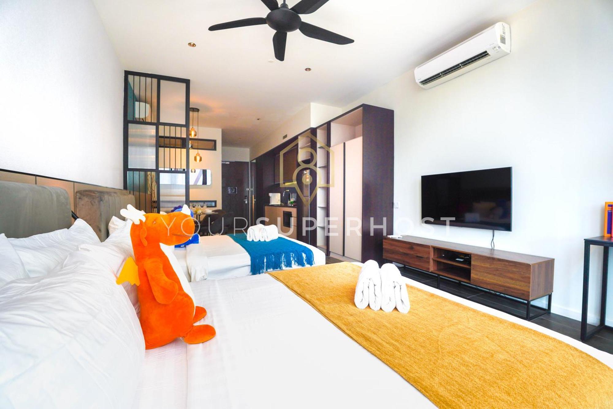 Scarletz Suites Near Klcc By Yoursuperhost Куала Лумпур Стая снимка