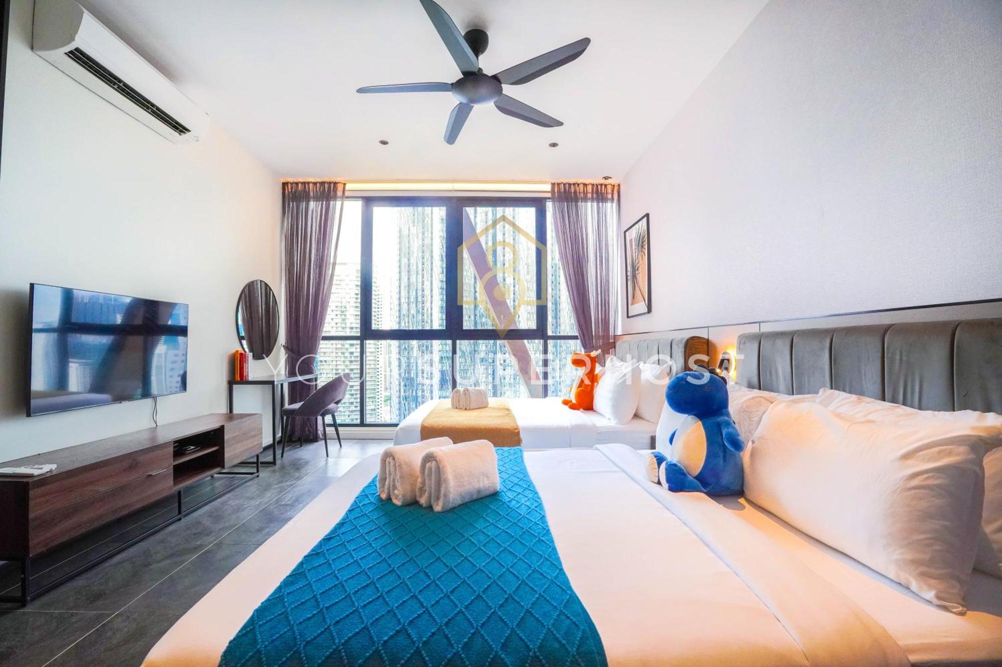 Scarletz Suites Near Klcc By Yoursuperhost Куала Лумпур Стая снимка
